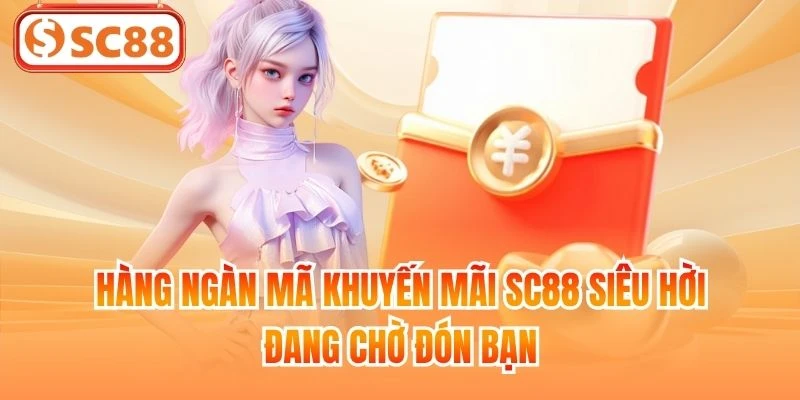 Hàng ngàn mã khuyến mãi SC88 siêu hời đang chờ đón bạn