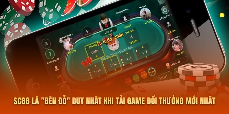 SC88 là "bến đỗ" duy nhất khi tải game đổi thưởng mới nhất